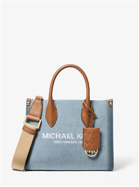 mirella small michael kors|mirella small denim crossbody bag.